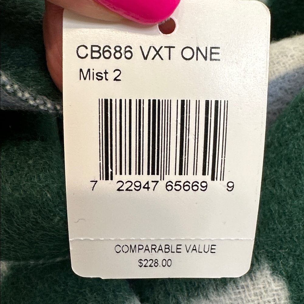 Coach Reversible Colorblock Varsity Print Oversized Muffler Wool Scarf NWT $228 - Picture 10 of 12
